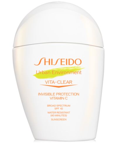 Shiseido Urban Environment Vita-Clear Sunscreen SPF 42, 1 oz.