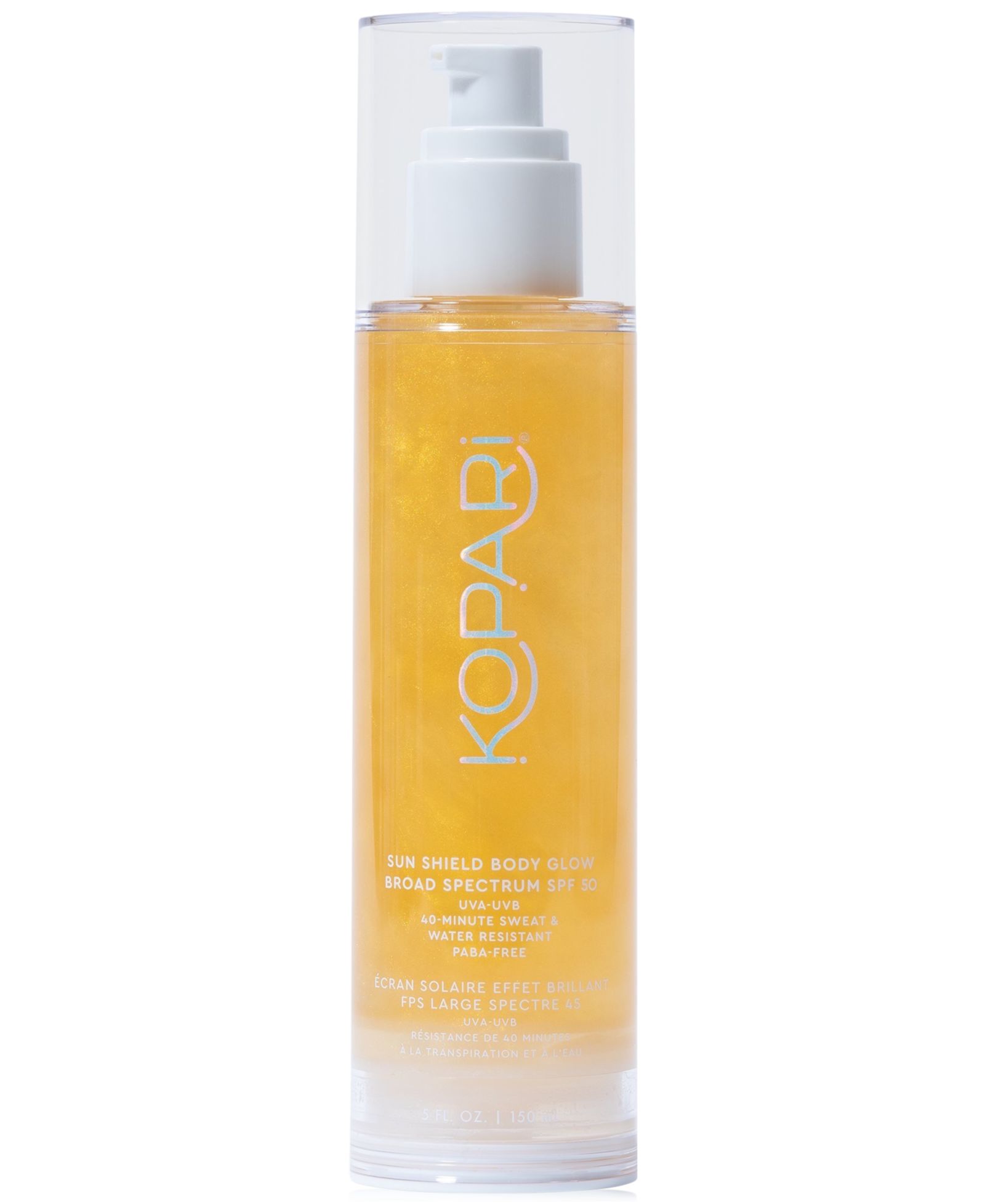 Kopari Beauty Sun Shield Body Glow SPF 50, 5 oz.