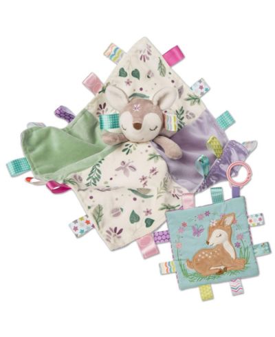 Плед и игрушка Mary Meyer Taggies Flora Fawn Character Blanket and Crinkle Me