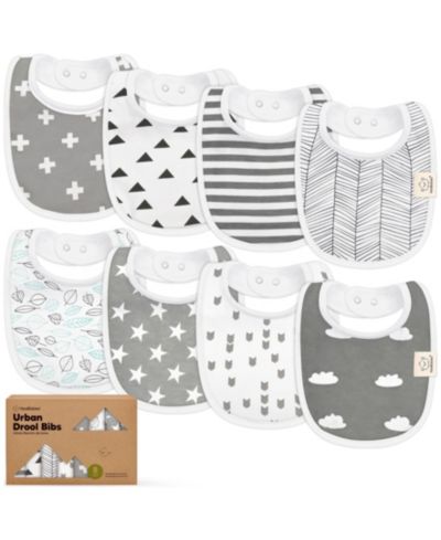 Набор детских слюняг KeaBabies 8pk для мальчиков и девочек
