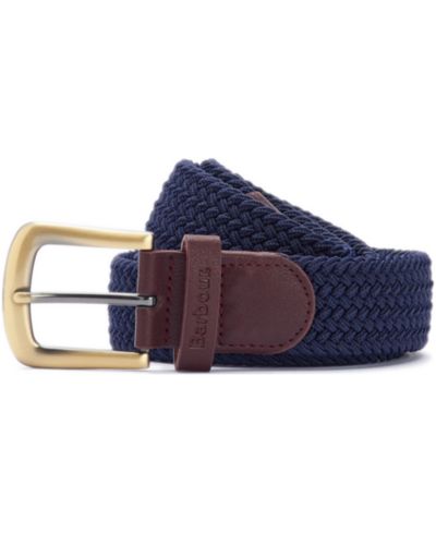 Мужской ремень Barbour Stretch Webbing с отделкой из искусственной кожи