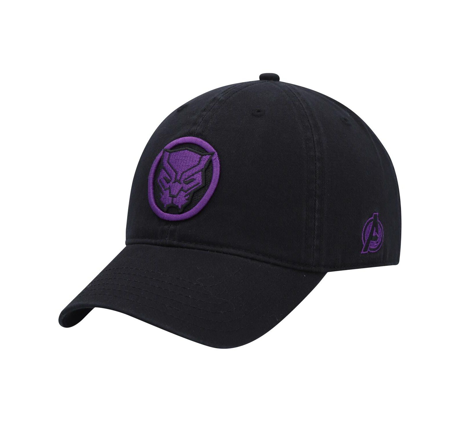 Мужская кепка Marvel Black Black Panther Dad Adjustable