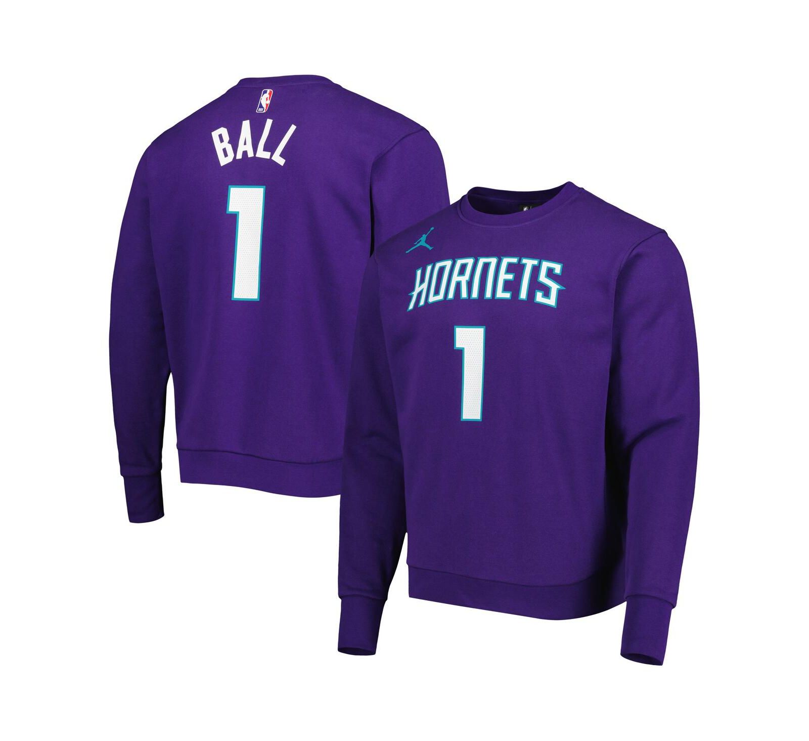Jordan Мужской свитшот LaMelo Ball Charlotte Hornets