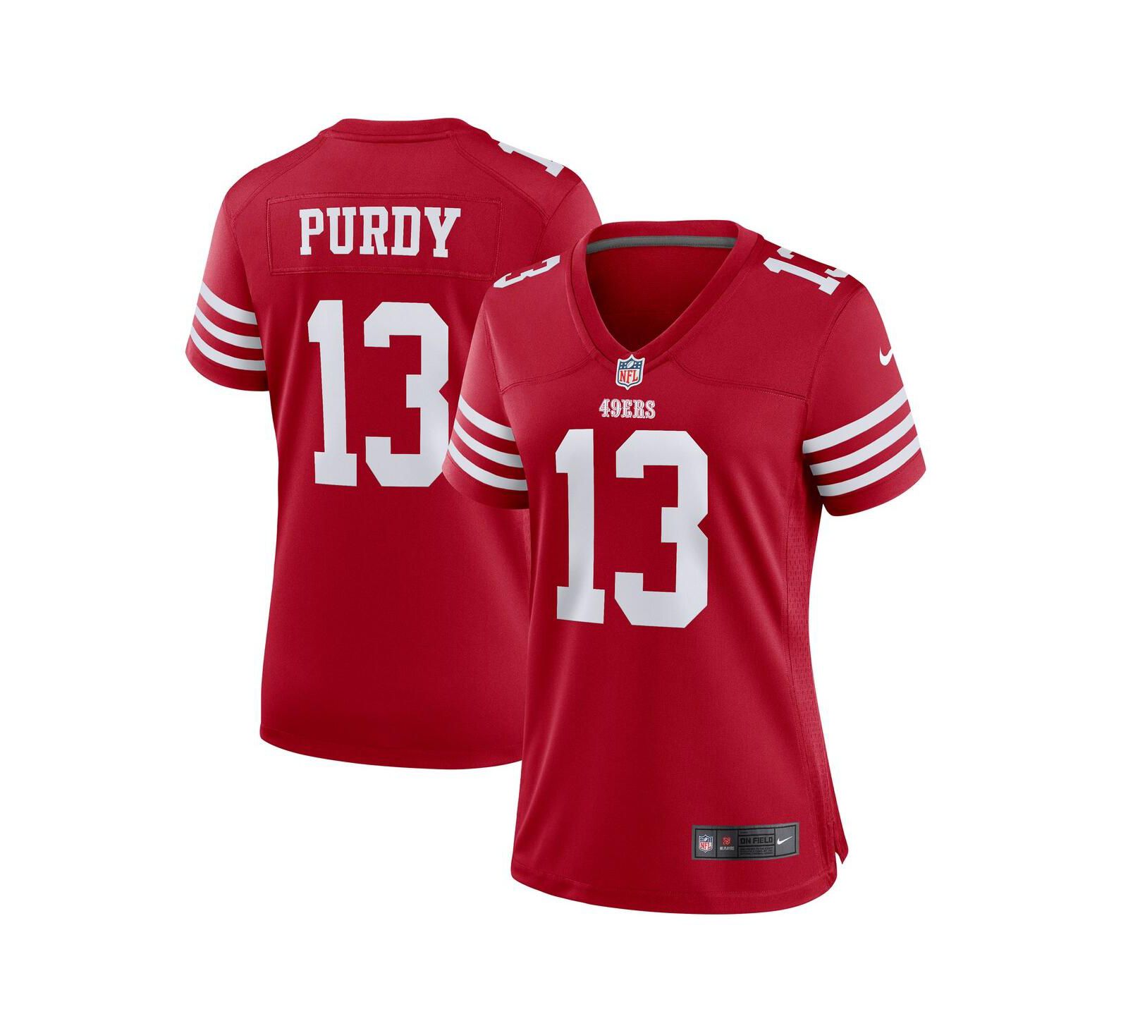 Женская джерси Nike Brock Purdy Scarlet San Francisco 49ers Game Player