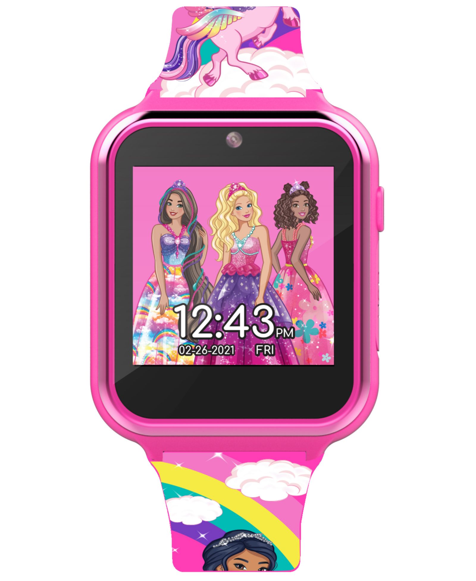 Детские смарт-часы Mattel Barbie Pink Silicone 38mm