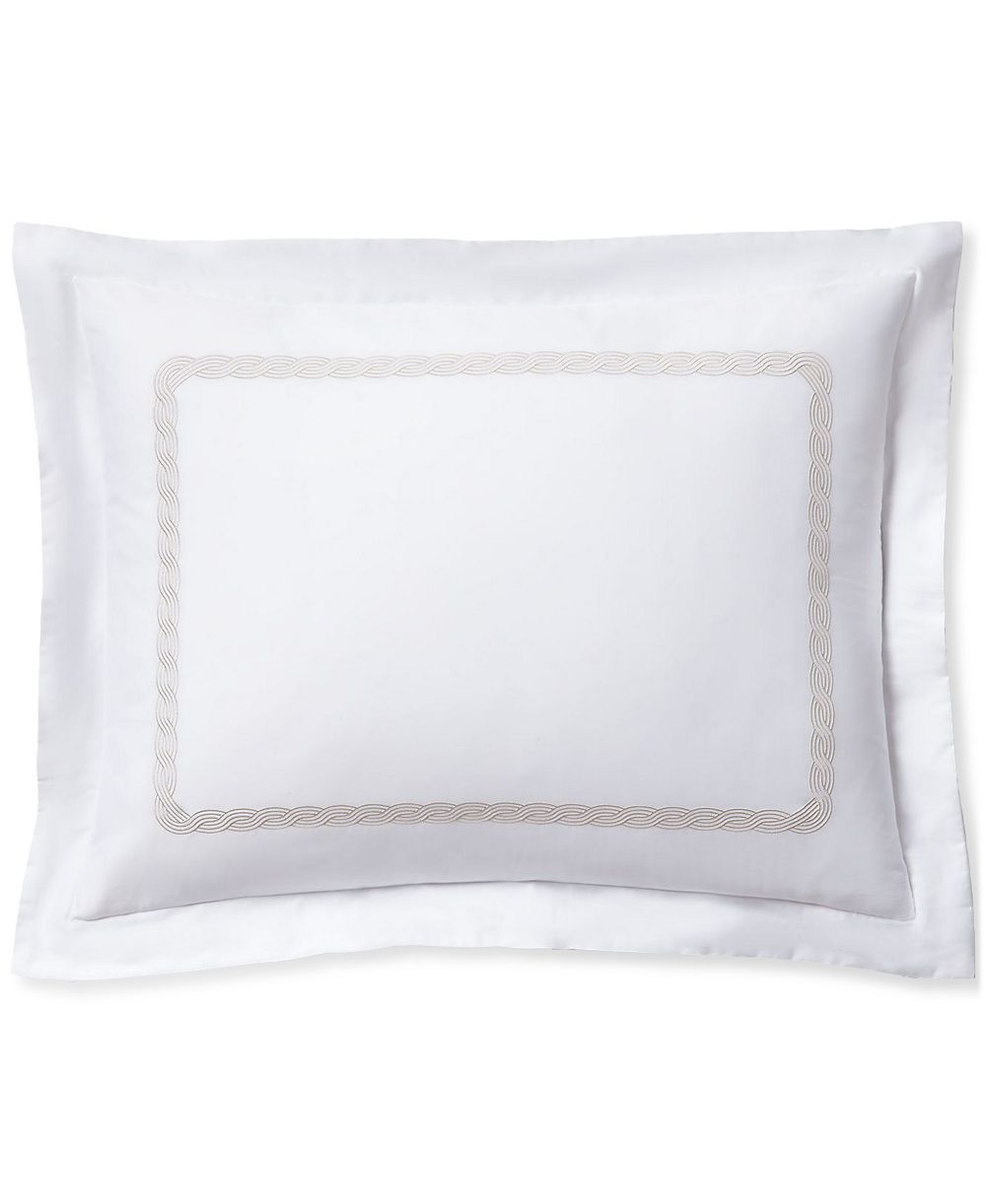 Наволочка Lauren Ralph Lauren Spencer Cable Embroidery, King