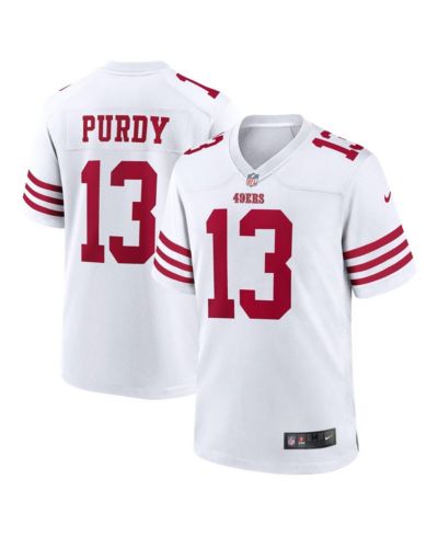 Мужская джерси Nike Brock Purdy White San Francisco 49ers Game Player