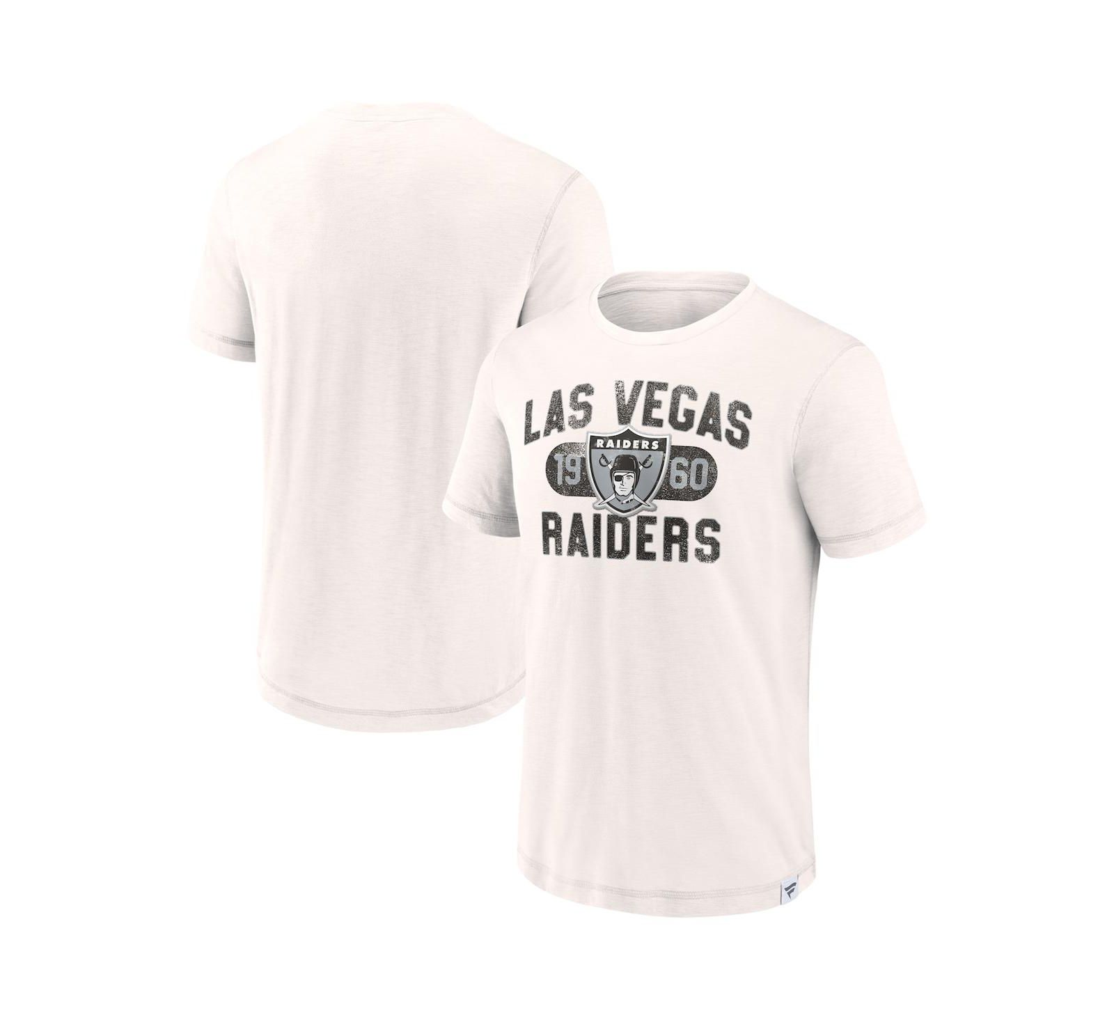 Мужская футболка Fanatics White Las Vegas Raiders Act Fast