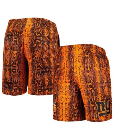 Мужские шорты New Era Orange New York Giants Summer Pop