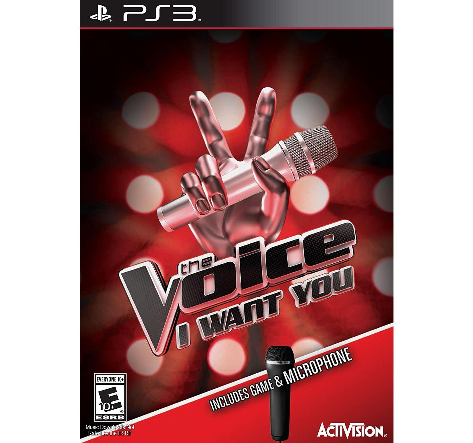 The Voice with Microphone PlayStation 3