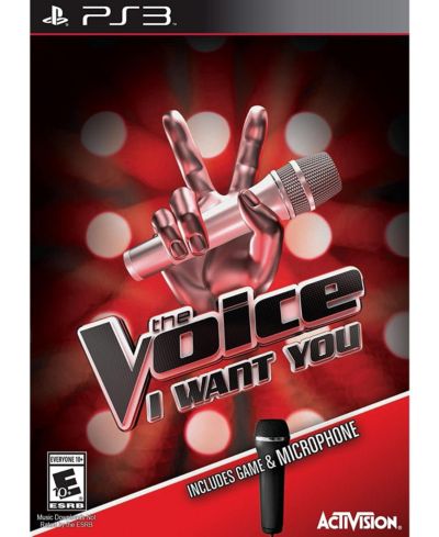 Игра Activision The Voice w/Microphone - PlayStation 3