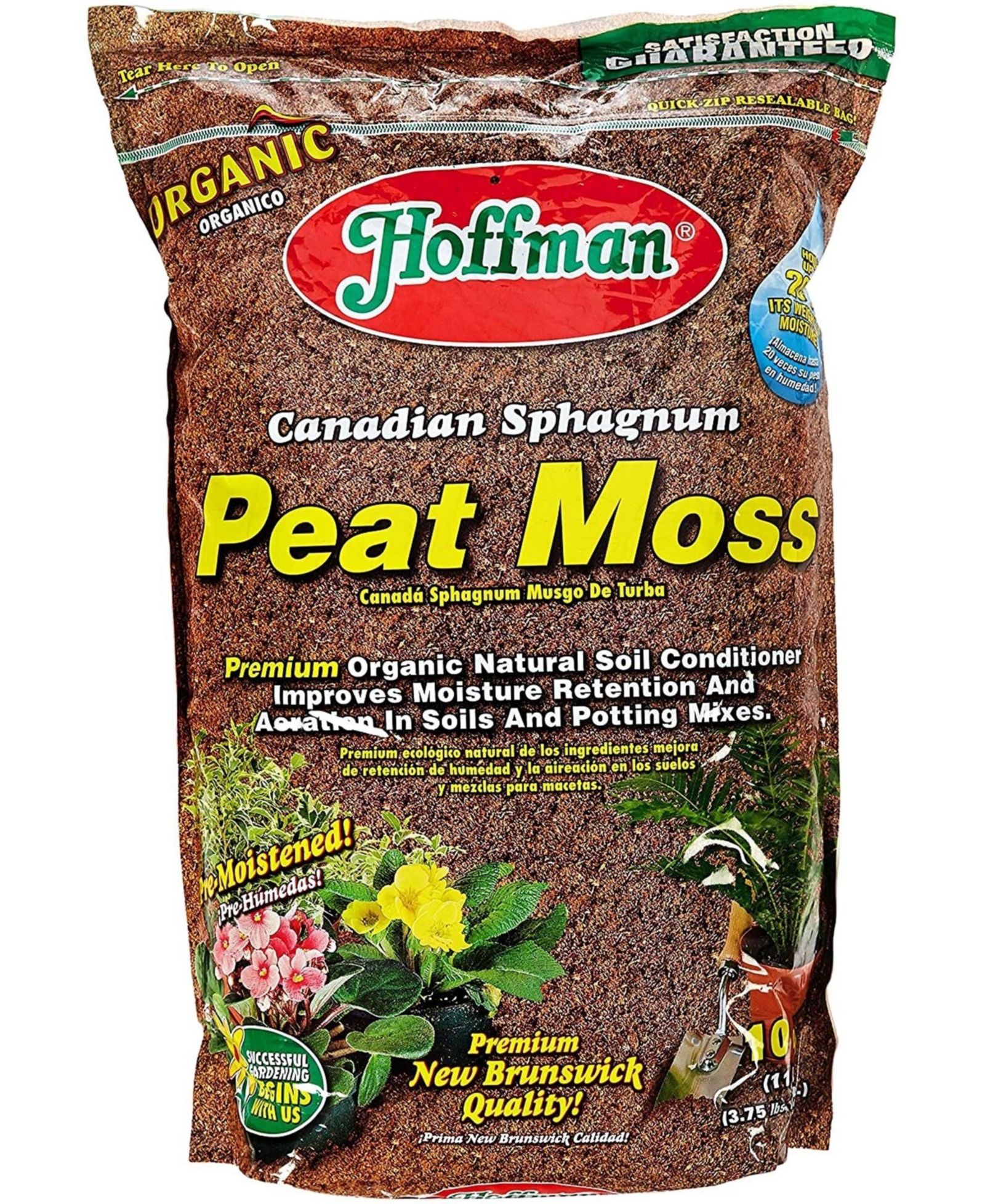 Торф Canadian Sphagnum Peat Moss Hoffman A H Inc/Good Earth 15503 10qt
