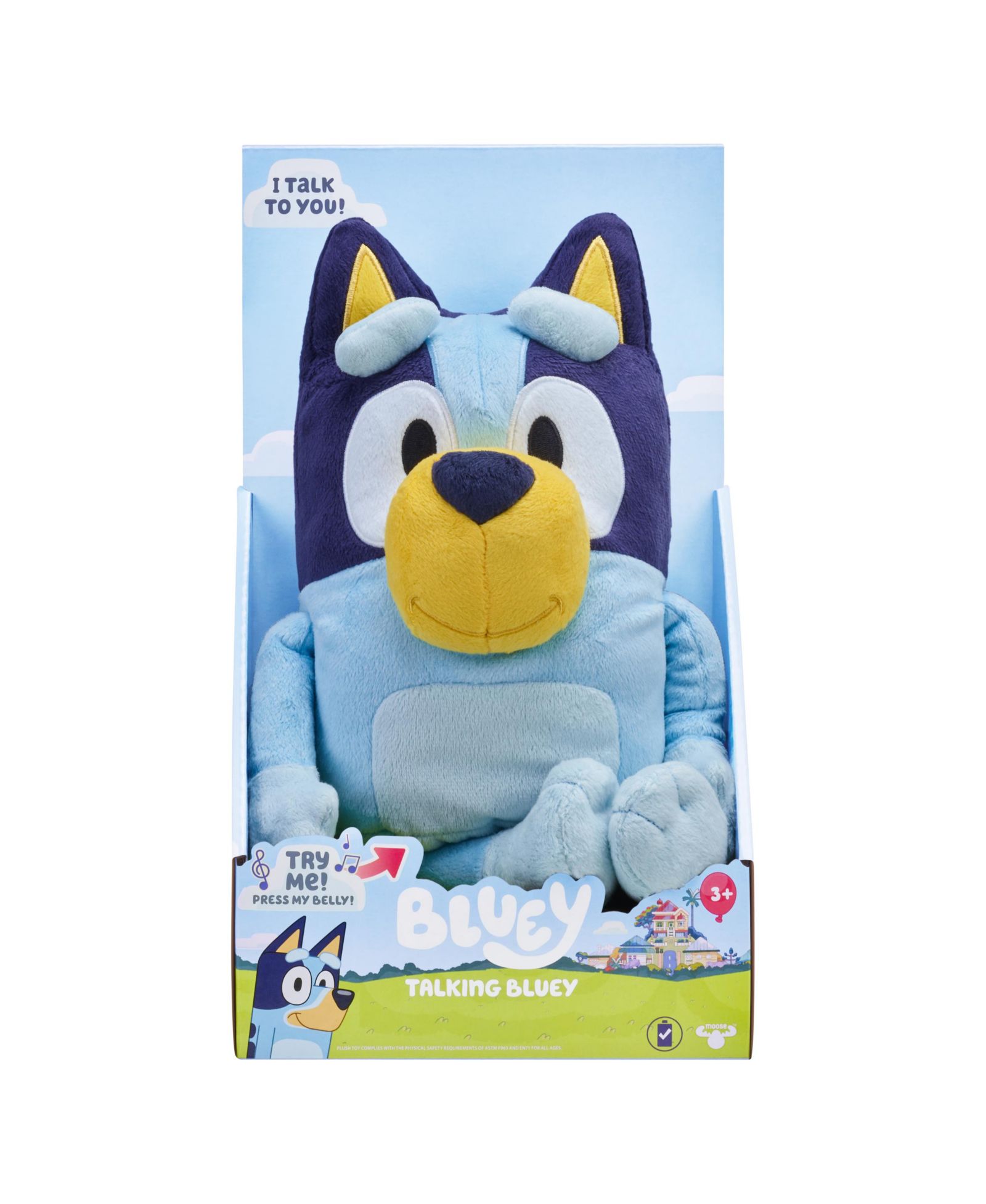 Плюшевая игрушка Bluey со звуковыми эффектами