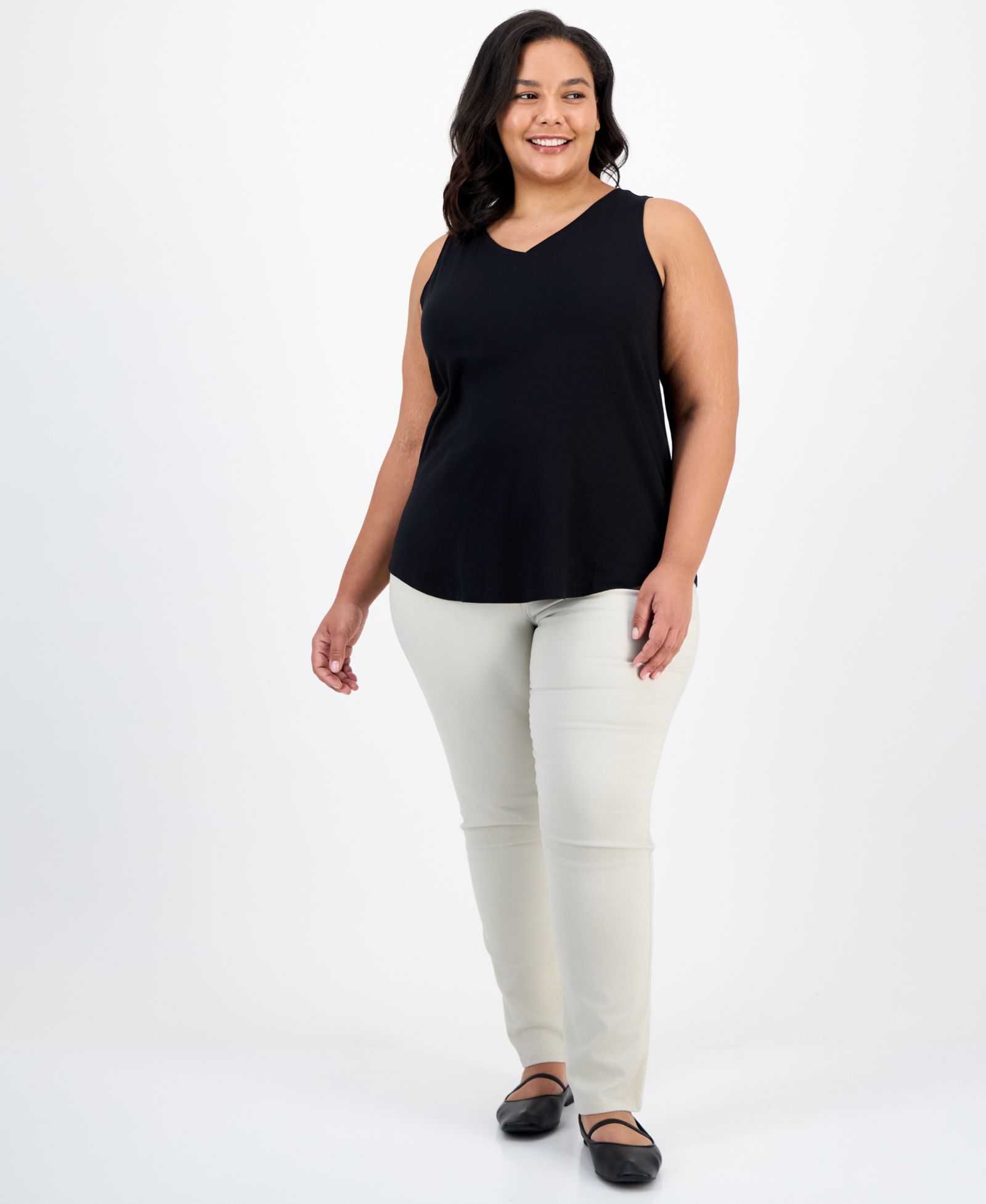 Подарочный набор макияжа Style & Co Plus Size V-Neck Tank