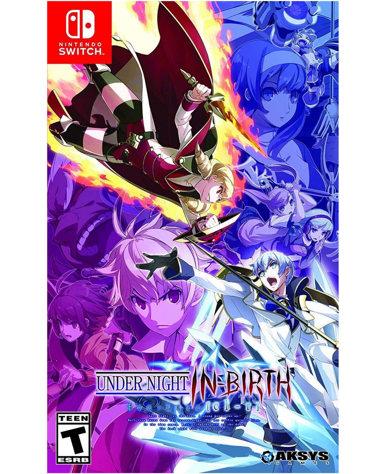 Under Night In-Birth Exe: Late[Cl-R] Nintendo Switch