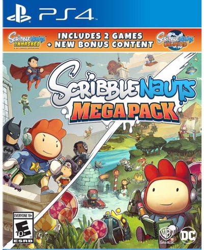 Warner Bros Scribblenauts Showdown Puzzle-Adventure Multiplayer PlayStation 4