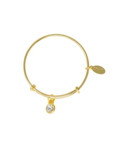 ZOMI GEMS Birthstone Bangle Bracelet for Kids