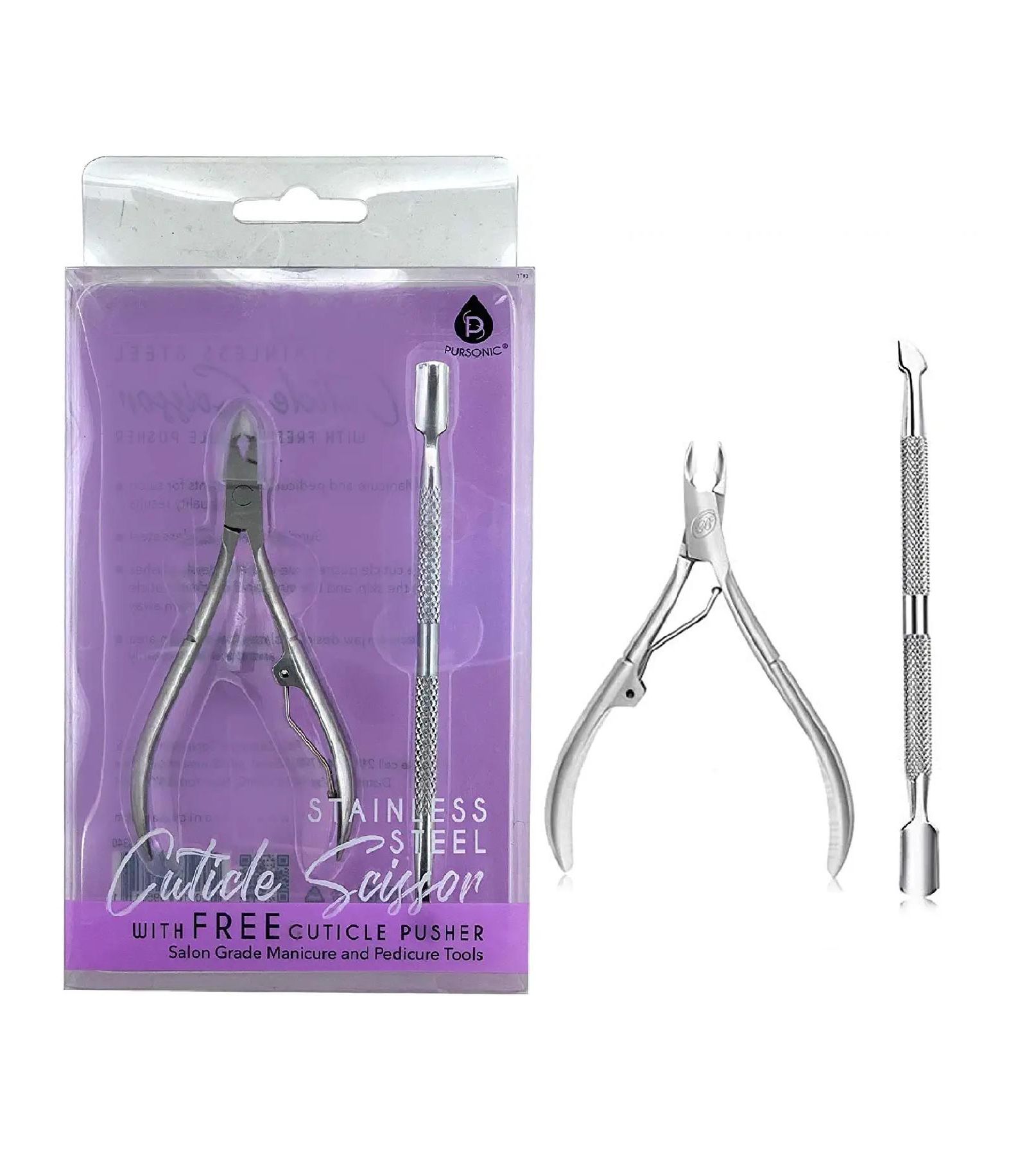 PURSONIC Salon Grade Manicure & Pedicure Tools