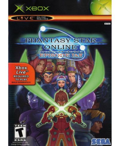Sega Phantasy Star Online Xbox