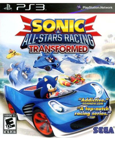 Sega Sonic & All-Stars Racing Transformed - PlayStation 3