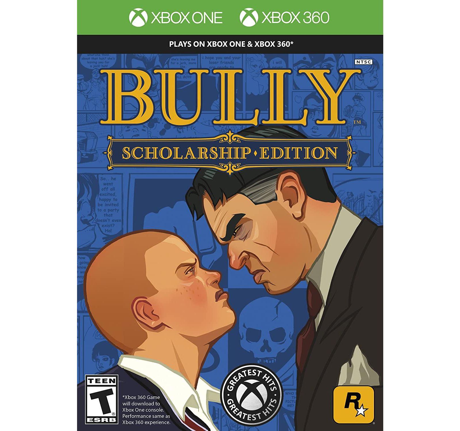 Take 2 Bully: Scholarship Edition Action Adventure Two Player Xbox One
