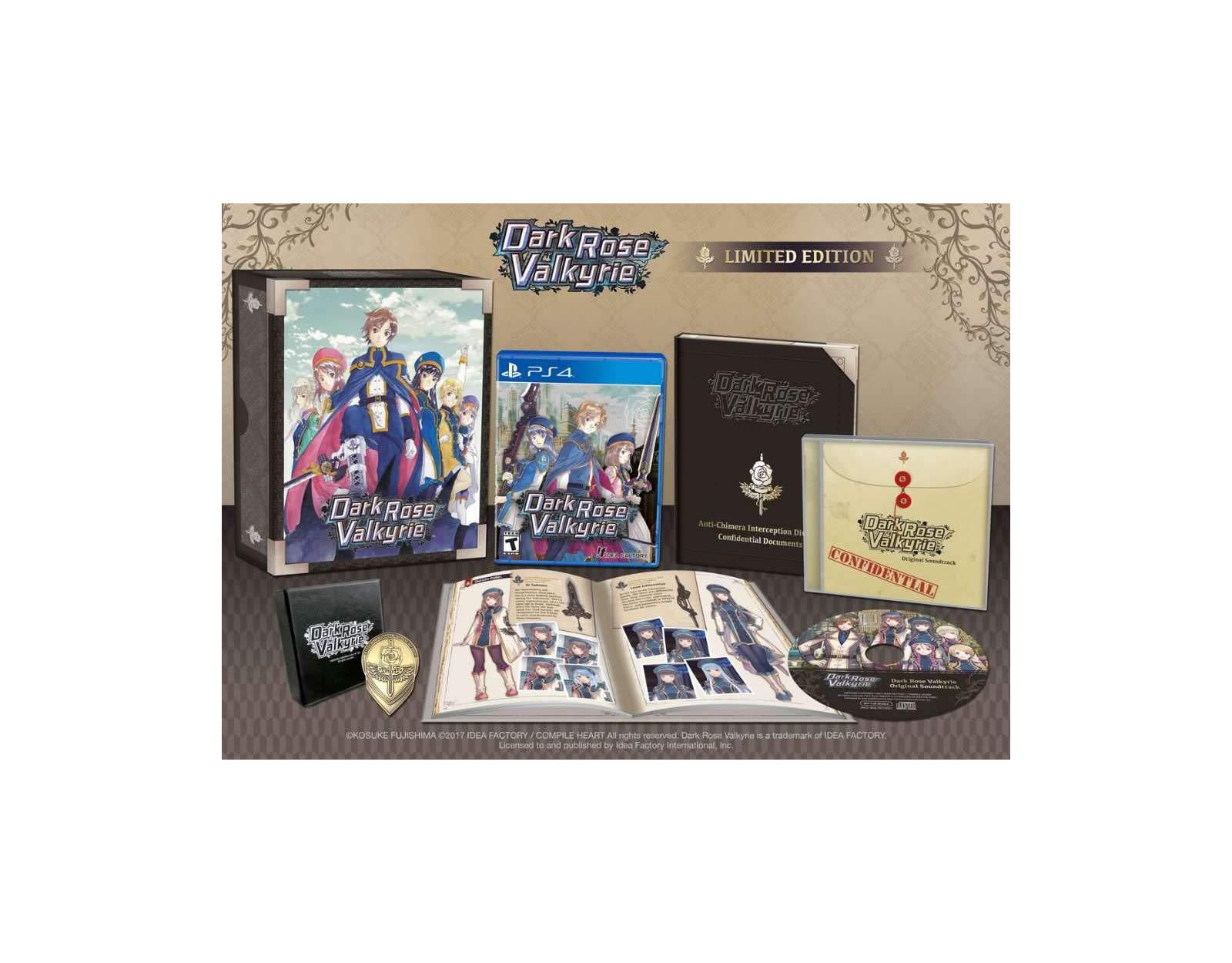 Dark Rose Valkyrie (Limited Edition) для PS4 и PlayStation Vita