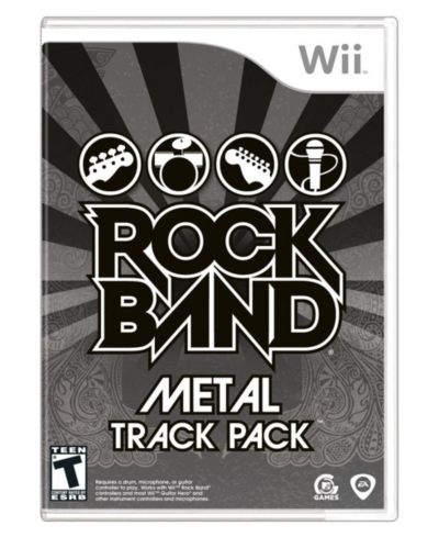 Rock Band: Metal Track Pack 4 игрока Nintendo Wii