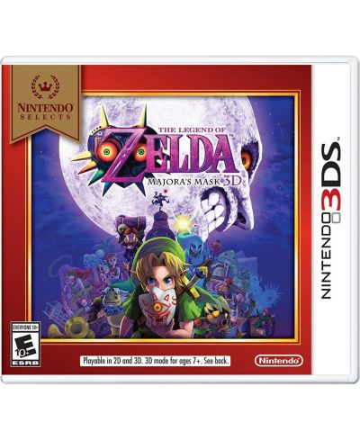 The Legend of Zelda: Majora's Mask Action Adventure Puzzle Nintendo Selects Nintendo 3DS