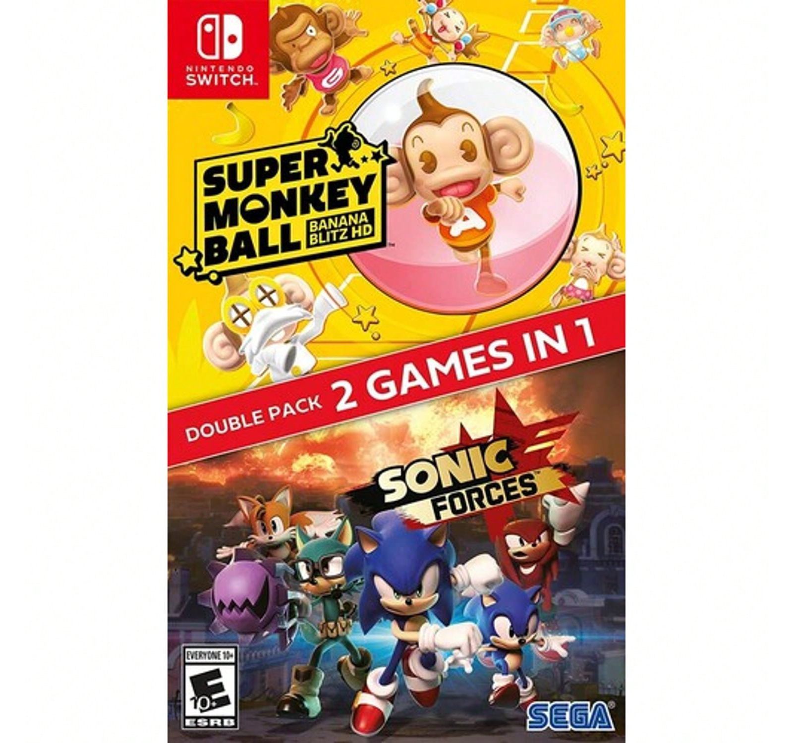 Sonic Forces + Super Monkey Ball: Banana Blitz для Nintendo Switch
