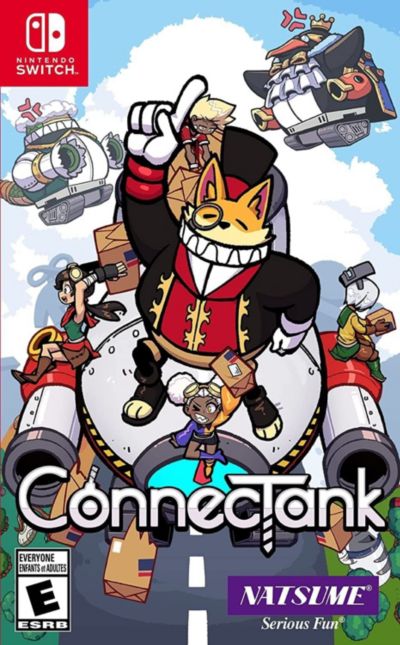 ConnecTank 4-Player Action-Adventure Puzzle Nintendo Switch
