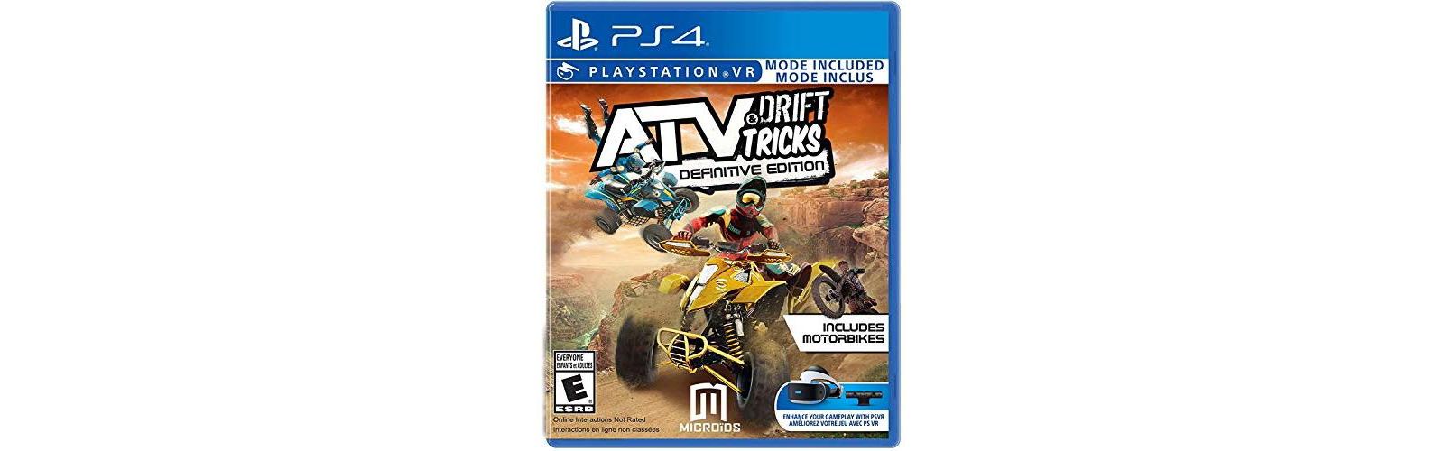 Игра Maximum Games ATV Drift & Tricks Definitive Edition для PS4