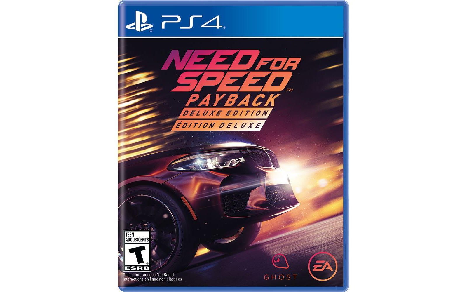 Need for Speed Payback Deluxe Edition - PlayStation 4