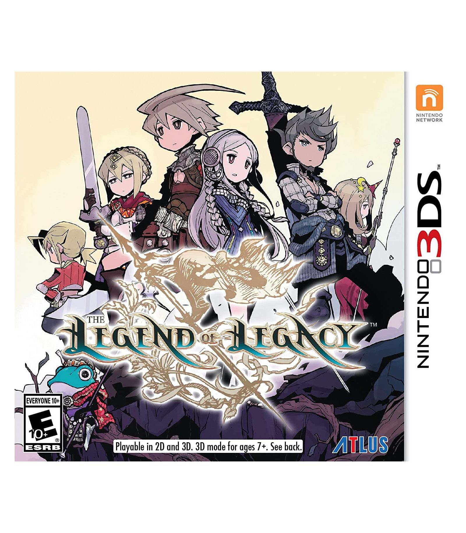 Legend of Legacy LE -Artbook & Track - Nintendo 3DS