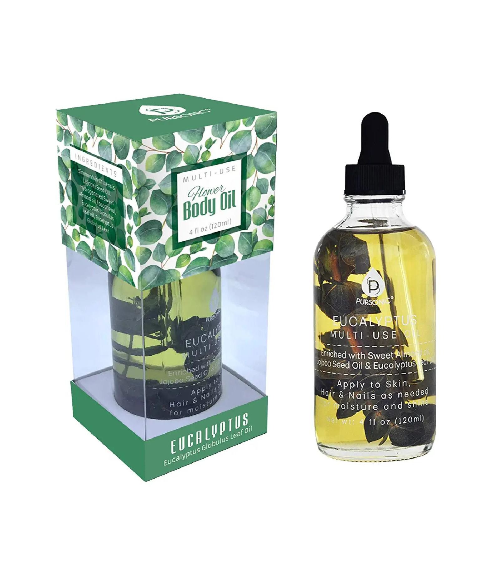 PURSONIC Eucalyptus Flower Multi Use Body Oils