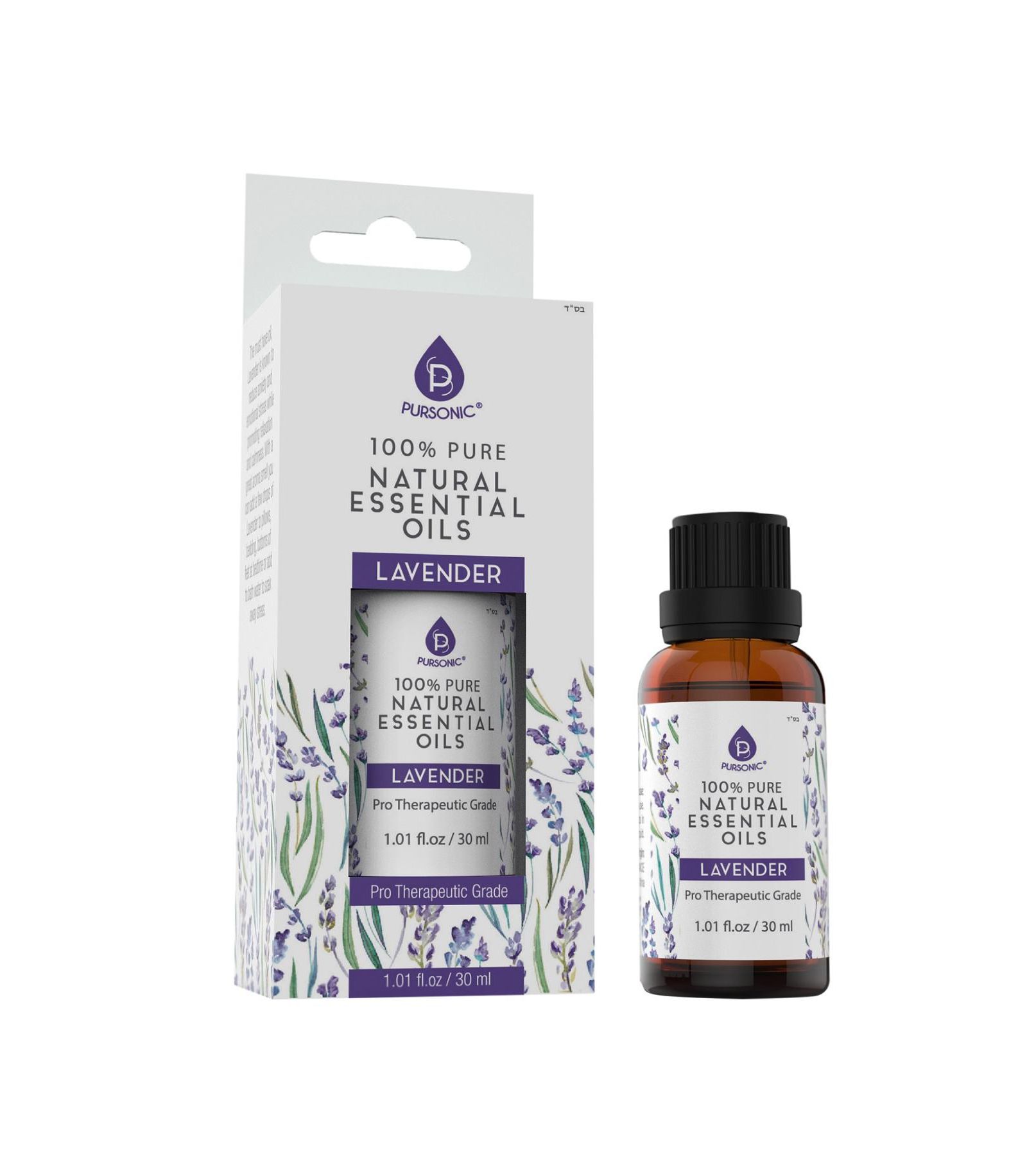 Эфирное масло Pursonic Lavender 100% Pure & Natural