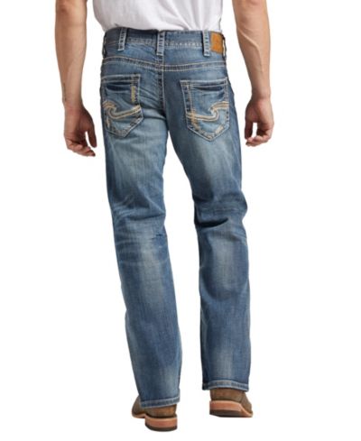Джинсы Silver Jeans Co. Men's Zac Relaxed-Fit Straight