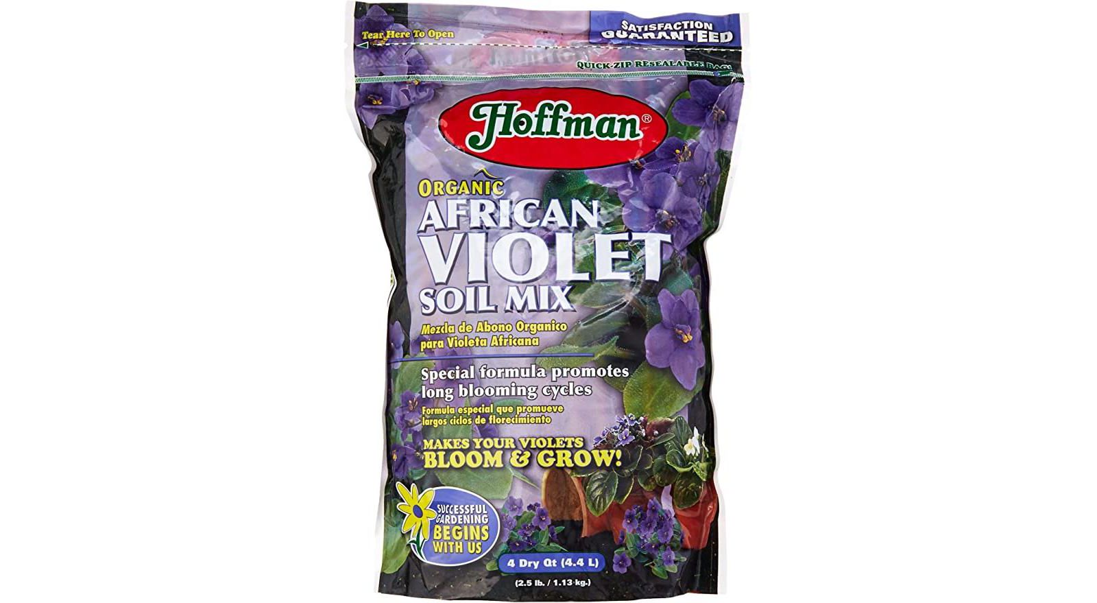 Смесь почвы Hoffman A H Inc/Good Earth 10301 African Violet, 4-Qts.