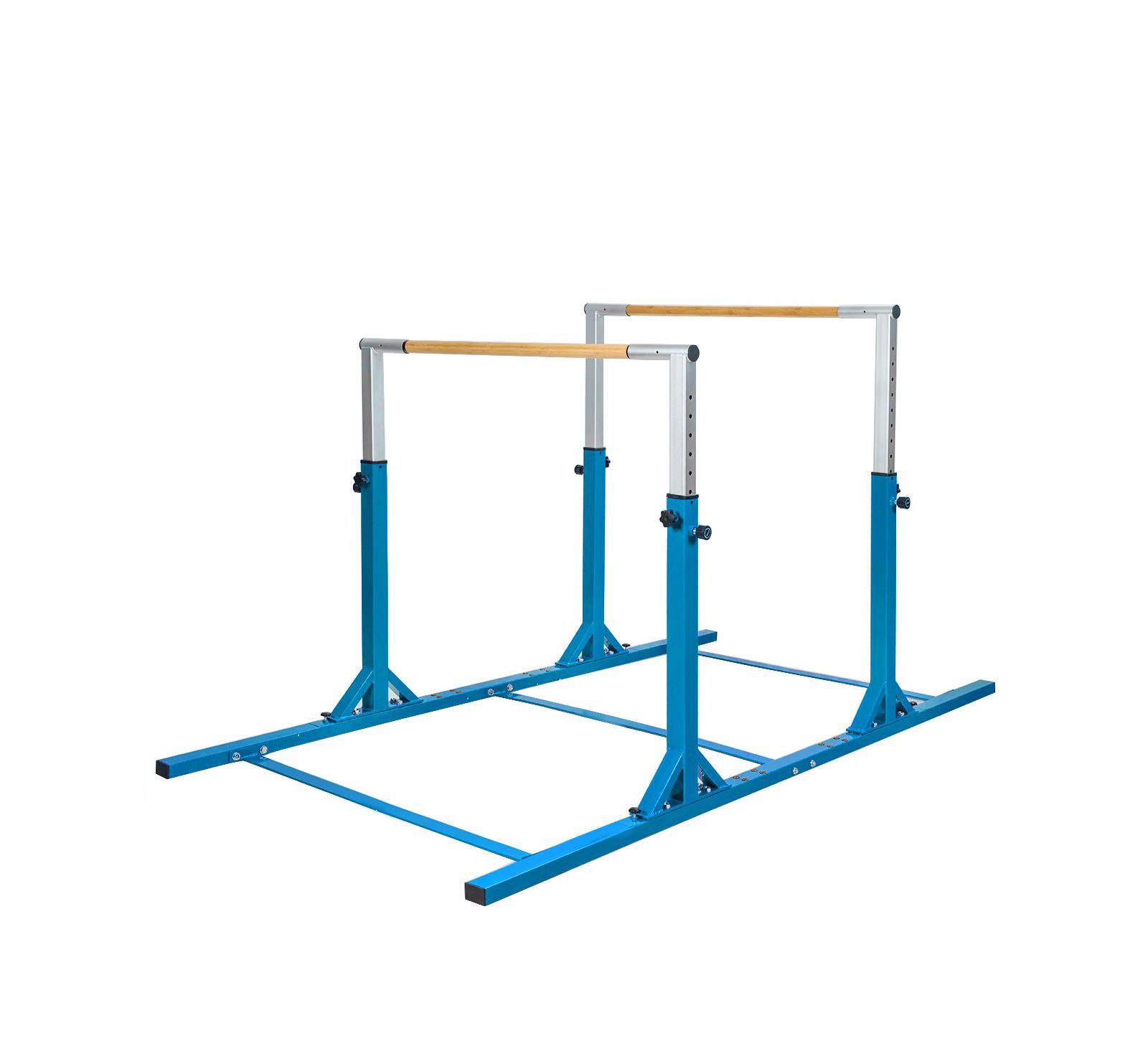 Kids Gymnastics Parallel Bars Double Horizontal Bars Adjustable