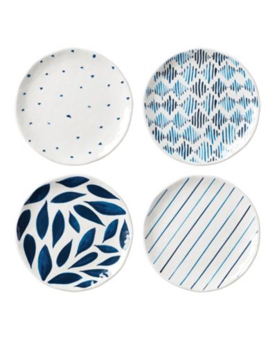 Набор декоративных тарелок Lenox Blue Bay Melamine, Set of 4