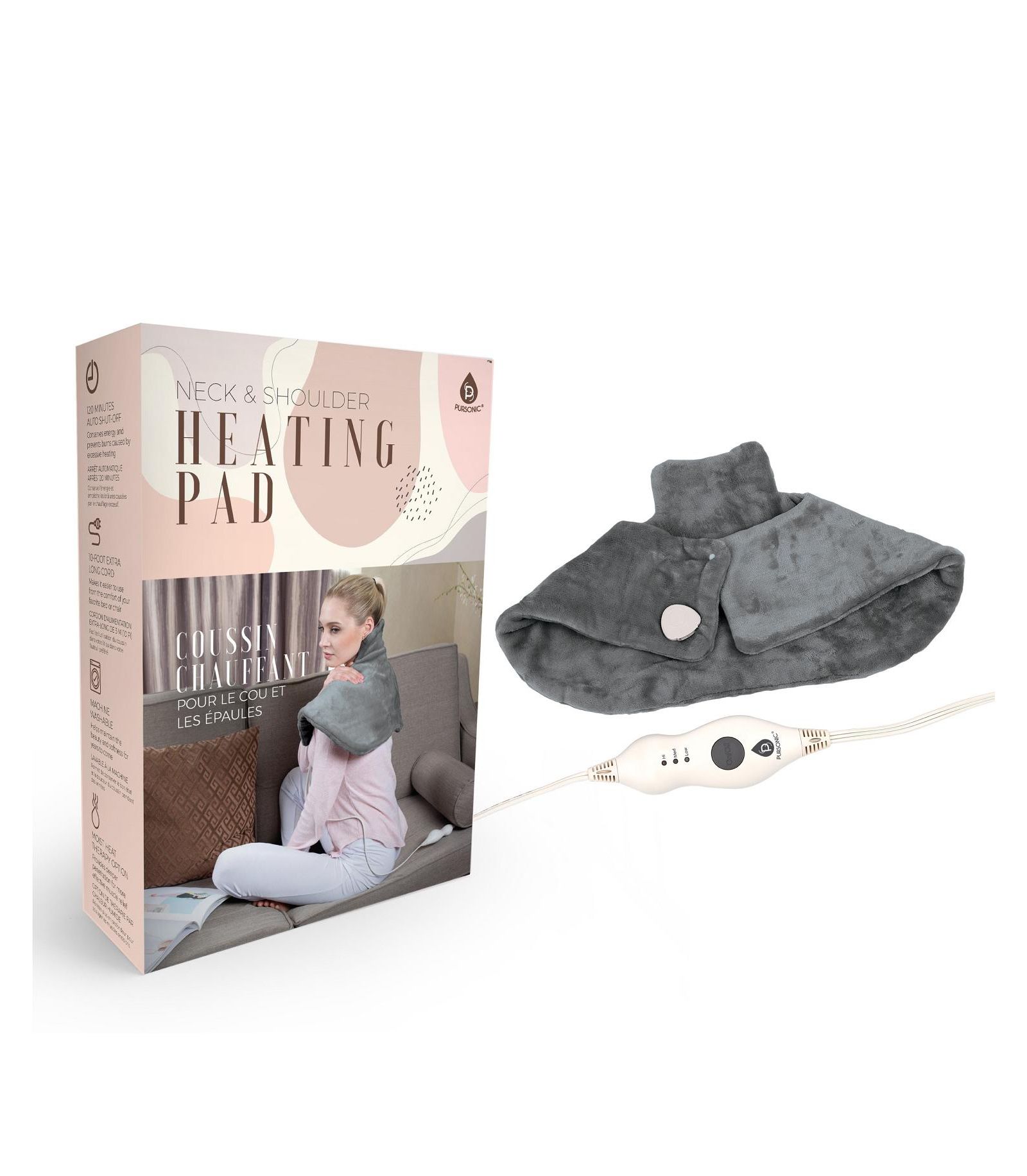 Pursonic Electric Neck & Shoulder Heating Pad
