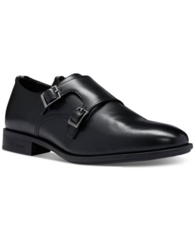 Men's Colby Double-Buckle Monk Strap Dress Shoes