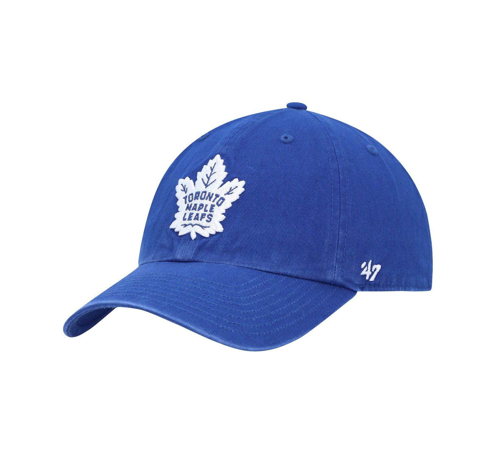 '47 Brand Мужская кепка Toronto Maple Leafs Clean Up с регулируемым размером