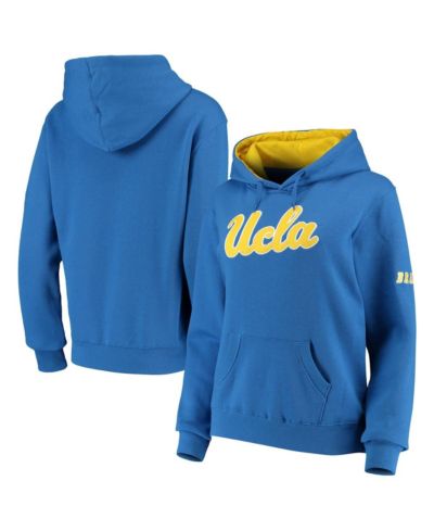 Women's Stadium Athletic Blue UCLA Bruins Big Logo Pullover Hoodie