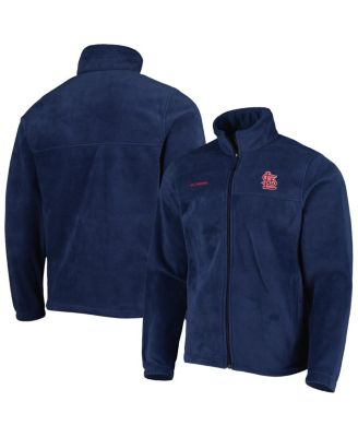 Мужская куртка Columbia Navy St. Louis Cardinals Steens Mountain Full-Zip
