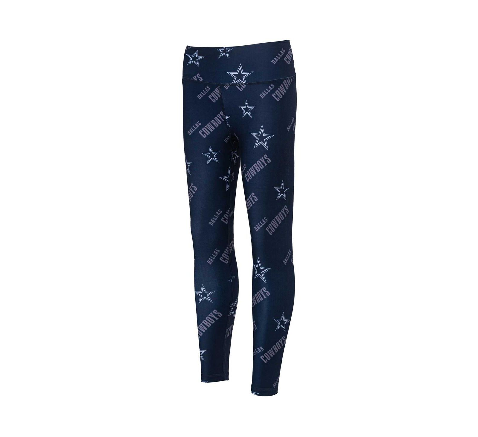 Женские леггинсы Concepts Sport Dallas Cowboys Breakthrough Allover Print Navy
