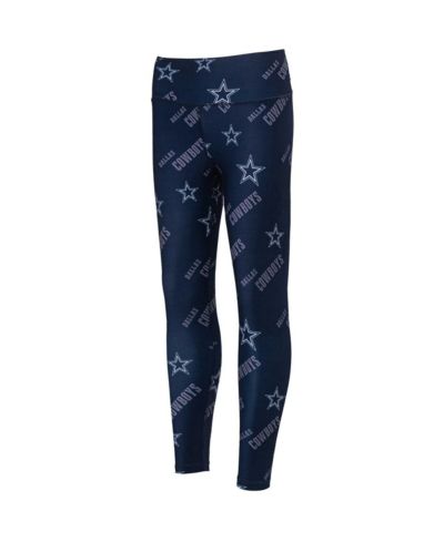 Женские леггинсы Concepts Sport Dallas Cowboys Breakthrough Allover Print Navy