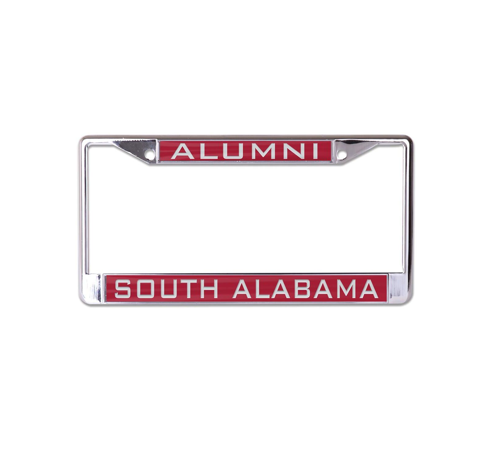 Wincraft South Alabama Jaguars S, L Alumni License Plate Frame