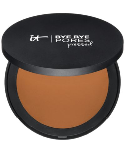 IT Cosmetics Bye Bye Pores прессованная прозрачная пудра для фиксации