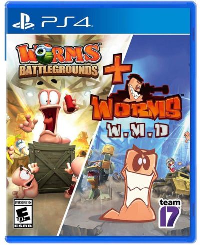 U & I Entertainment Worms Battleground & Worms WMD - PlayStation 4
