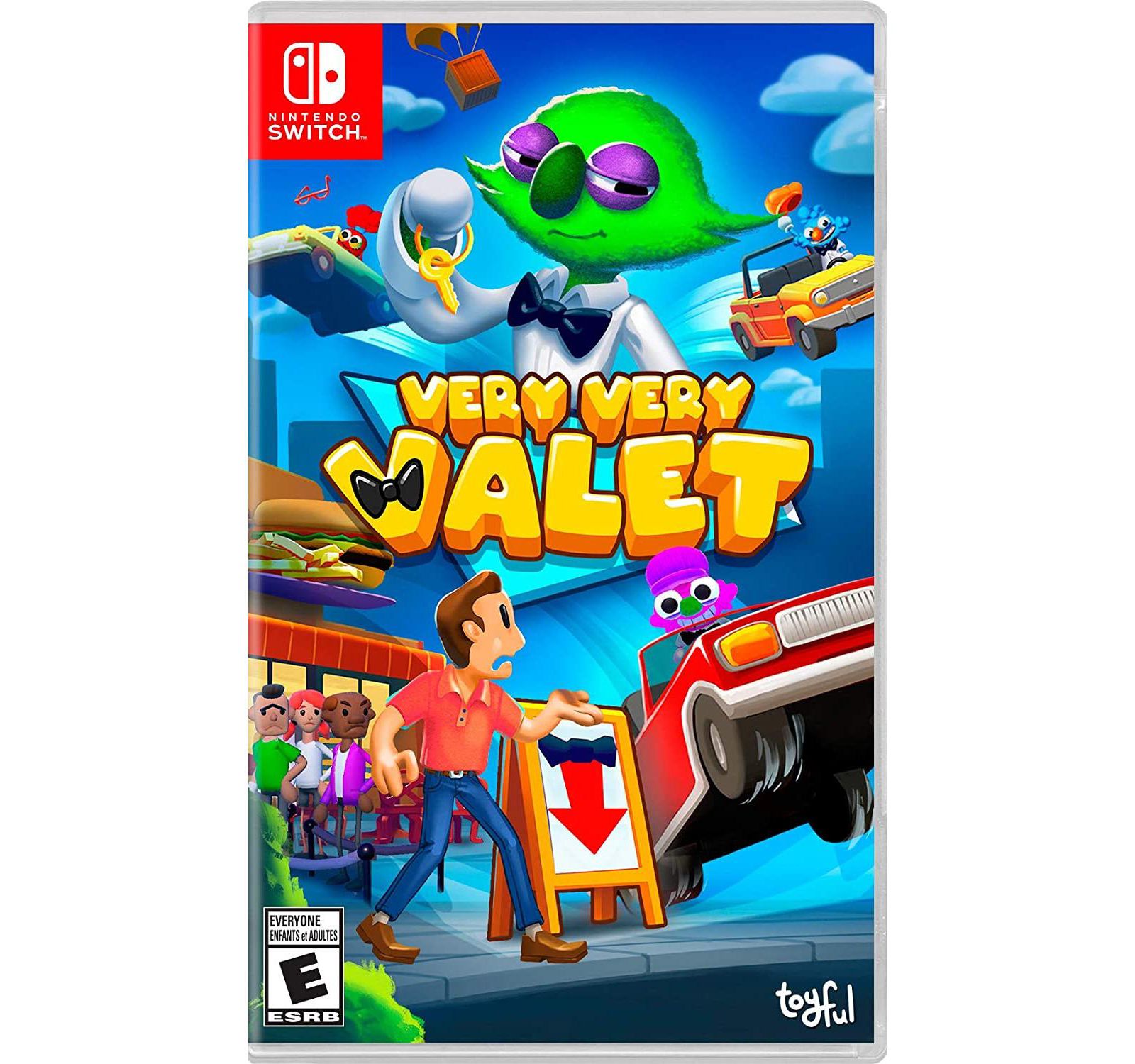 Very Very Valet Couch Co-op Party Game Nintendo Switch